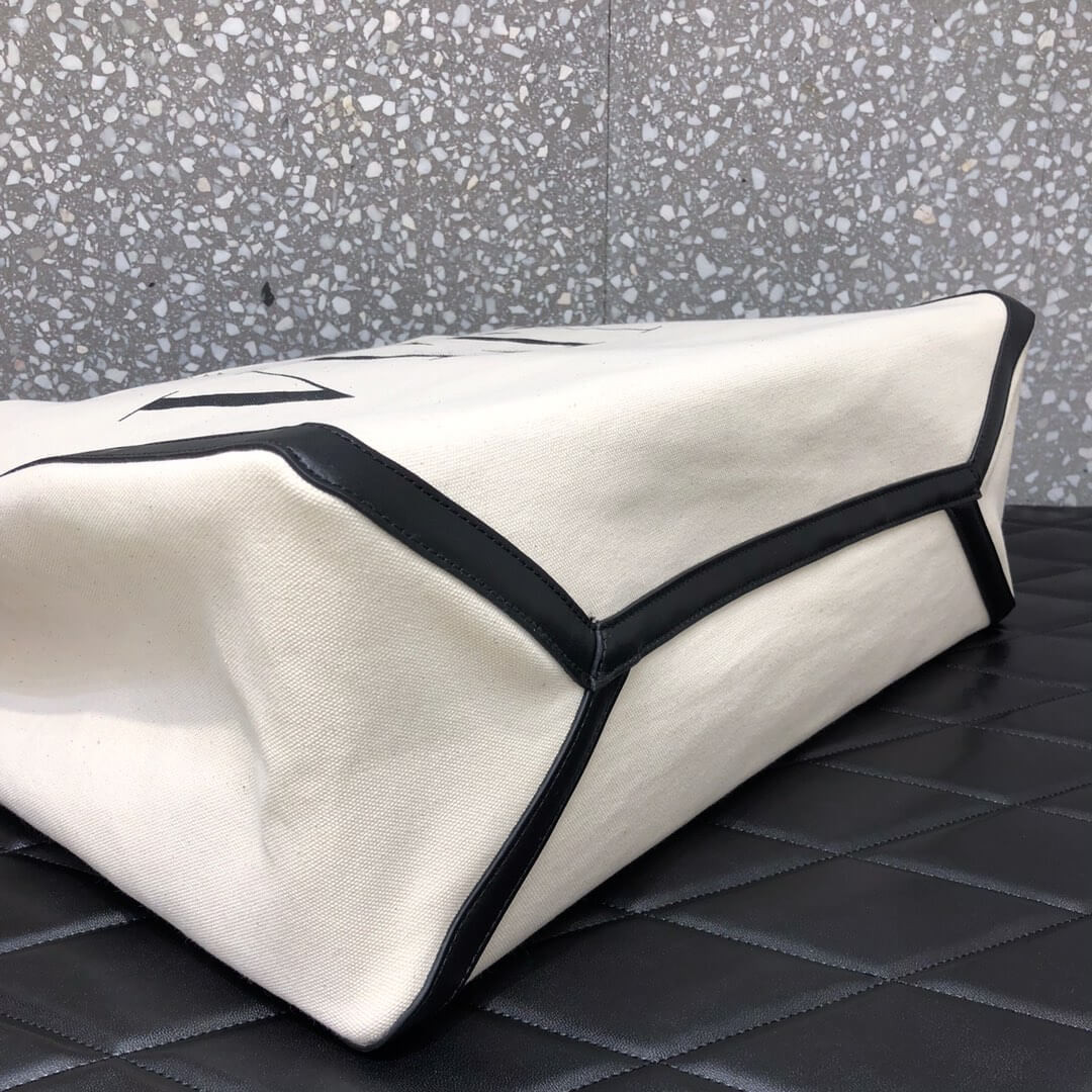 Valentino Garavani VLTN Canvas Shopping Bag 90011