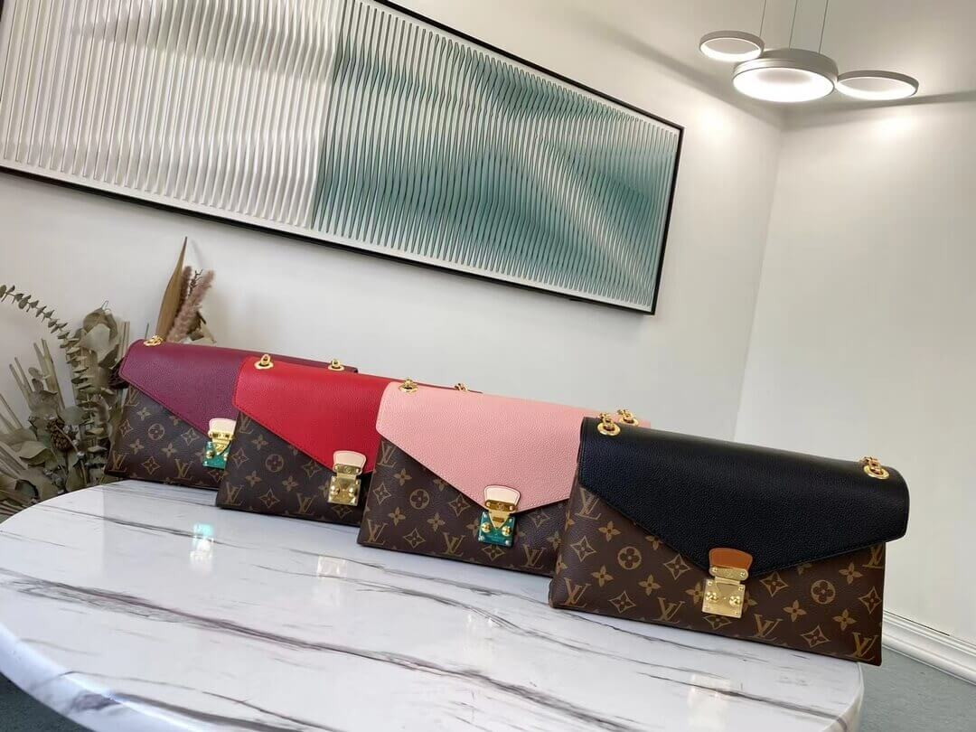 Louis Vuitton Monogram Canvas Pallas Chain M41200 M41201 M41203