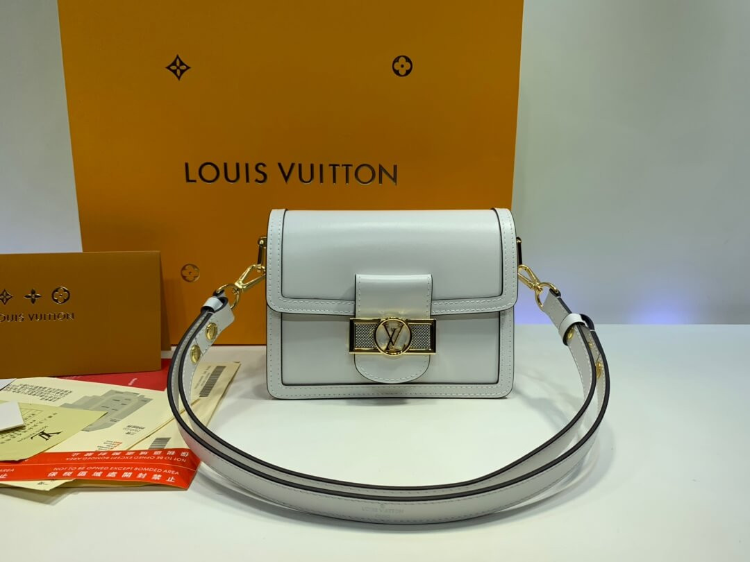 Louis Vuitton Smooth Calfskin Leather Mini Dauphine M55836 M55837