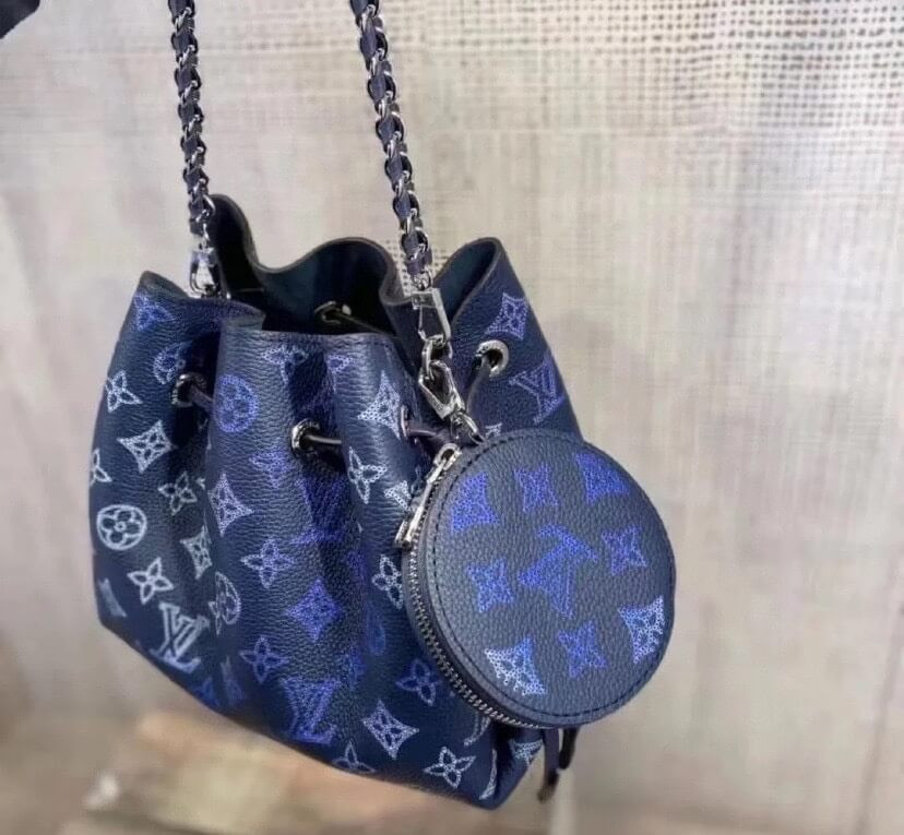 Louis Vuitton Mahina Perforated Calfskin Bella M59552