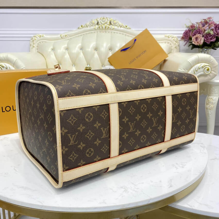 Louis Vuitton Monogram Canvas Dog Carrier 50 M42021