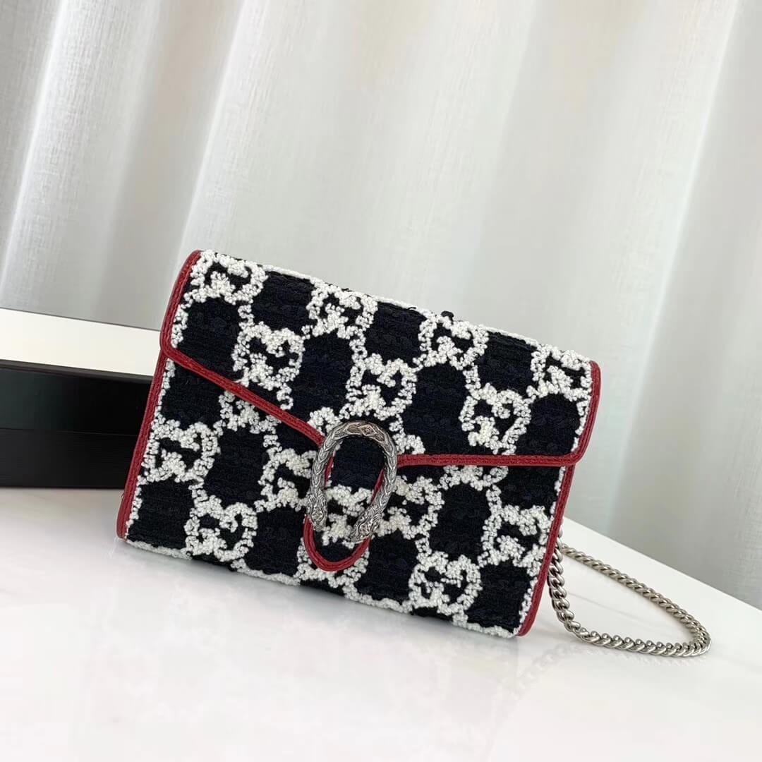 Gucci Dionysus GG Tweed Mini Bag 401231