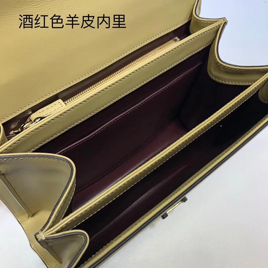 Gucci Zumi Smooth Leather Small Shoulder Bag 576388