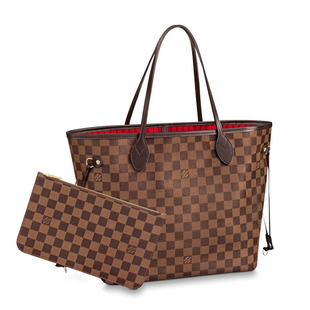 Louis Vuitton Damier Ebene Canvas Neverfull MM N41358