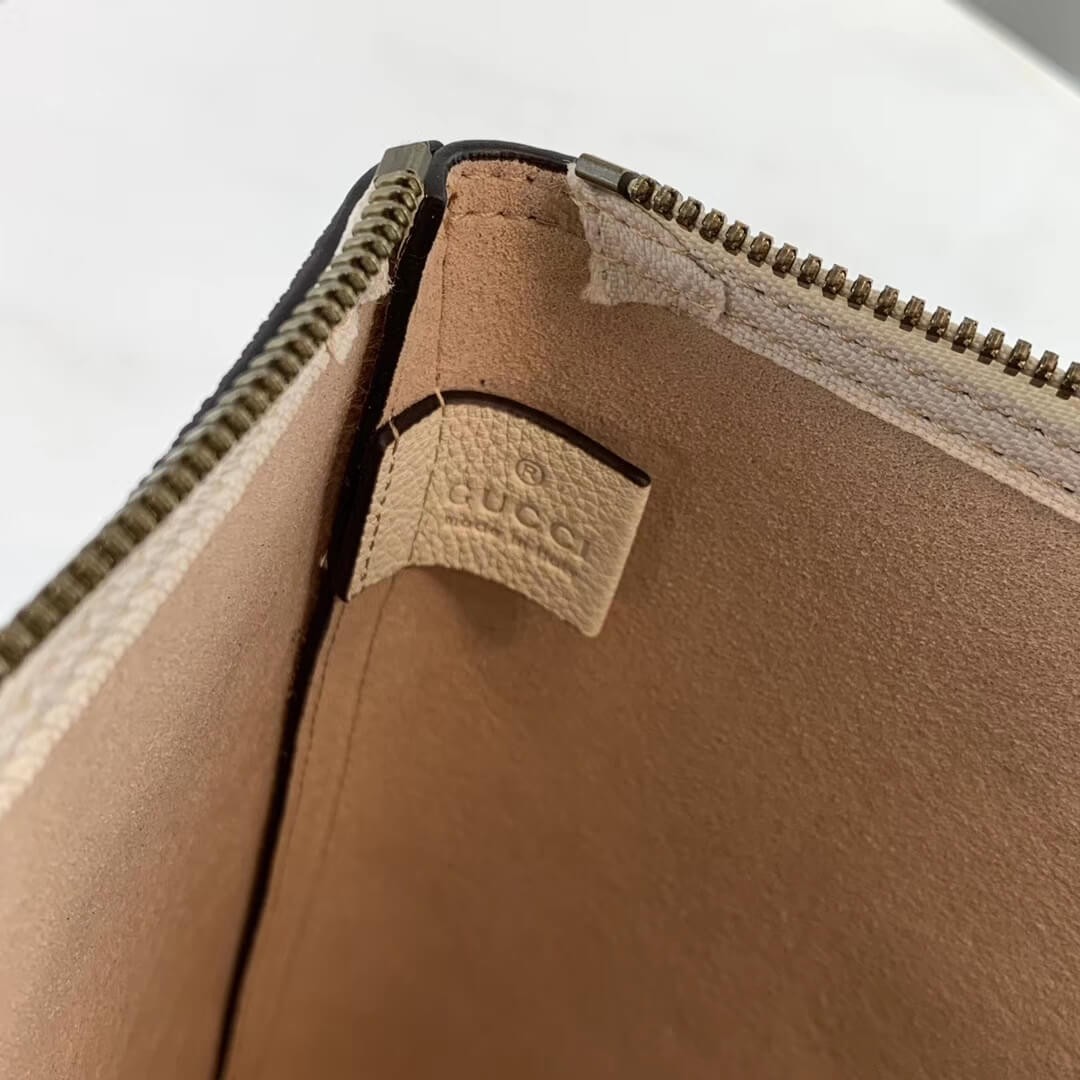 Gucci Print Leather Medium Portfolio 500981