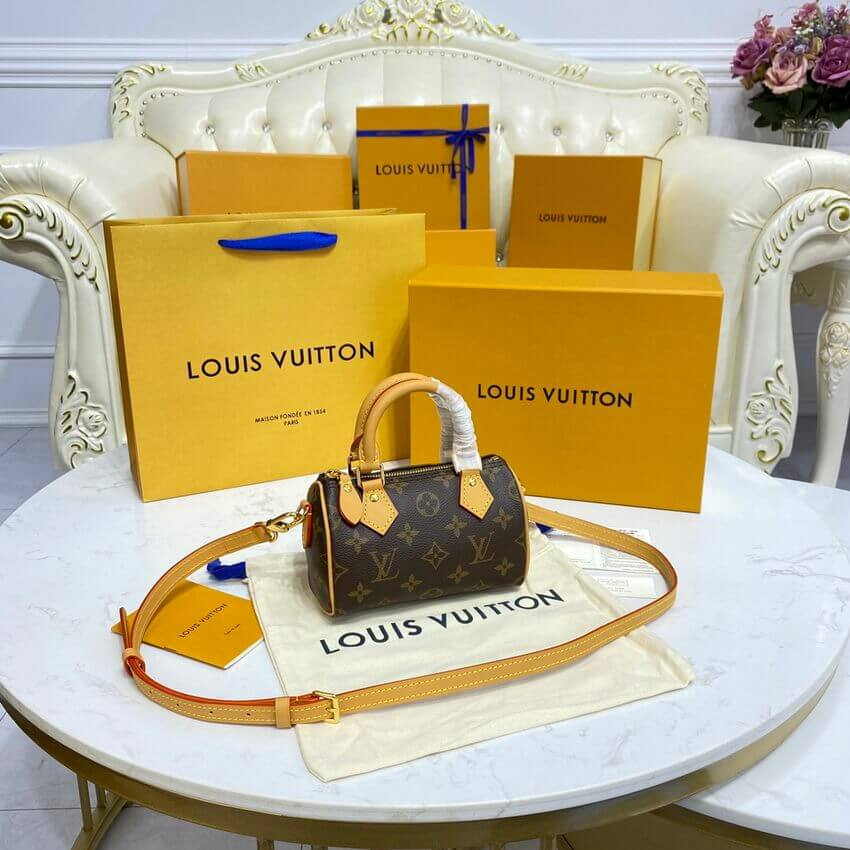 Louis Vuitton Monogram Canvas Nano Speedy M81085