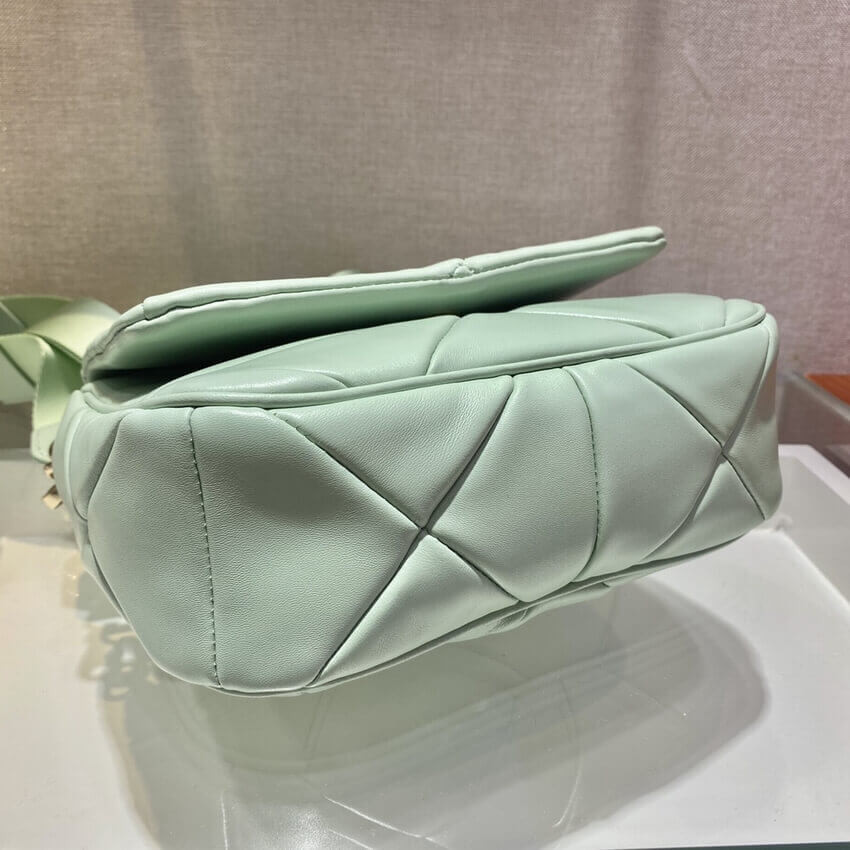 Prada System Lambskin Leather Patchwork Bag 1BD292