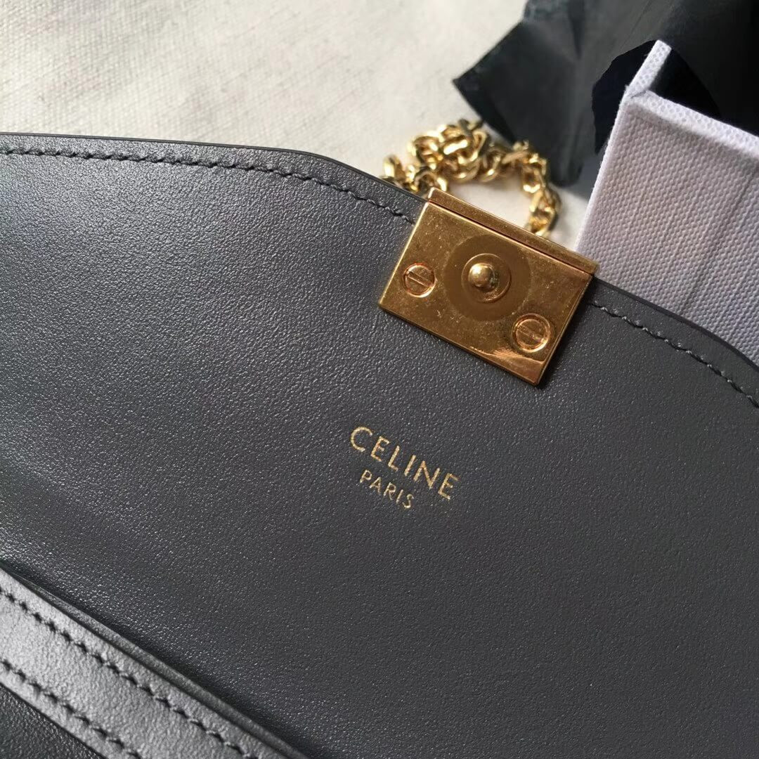 Celine C Wallet On Chain In Smooth Calfskin 10B903