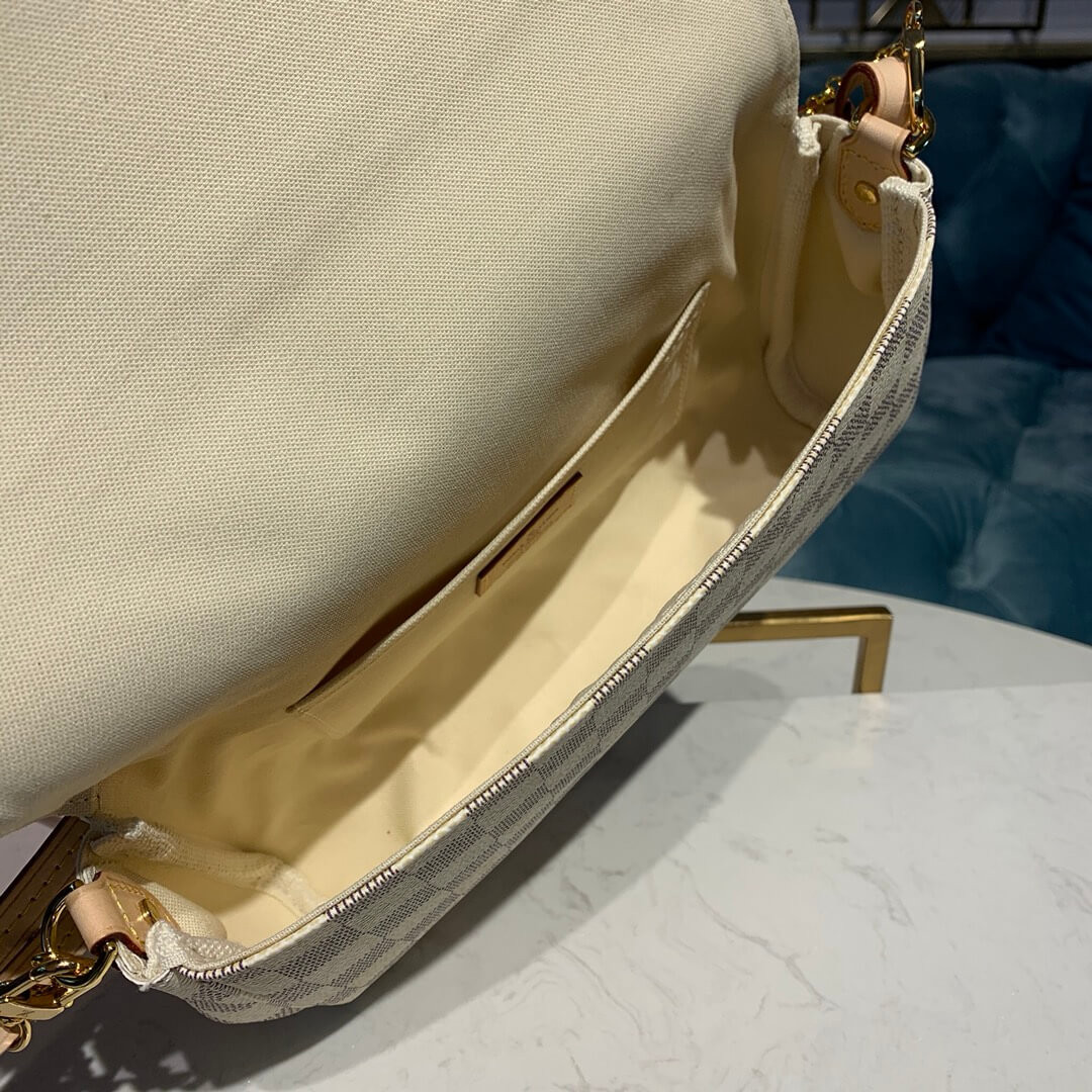 Louis Vuitton Damier Azur Canvas Favorite MM N41275