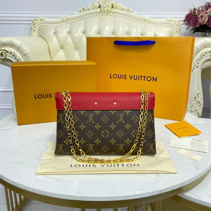 Louis Vuitton Monogram Canvas Pallas Chain M41200 M41201 M41203