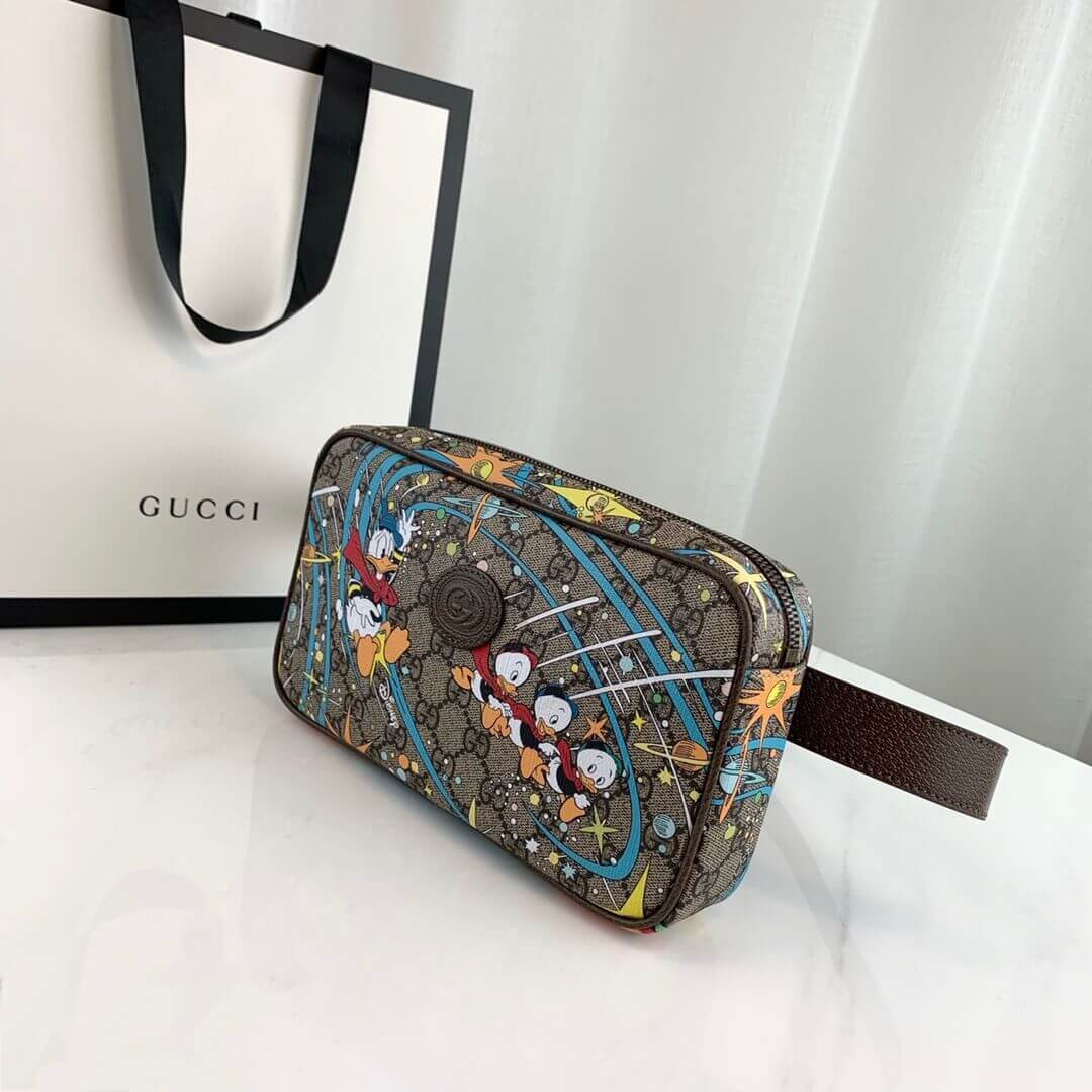 Disney x Gucci Donald Duck Print Belt Bag 602695