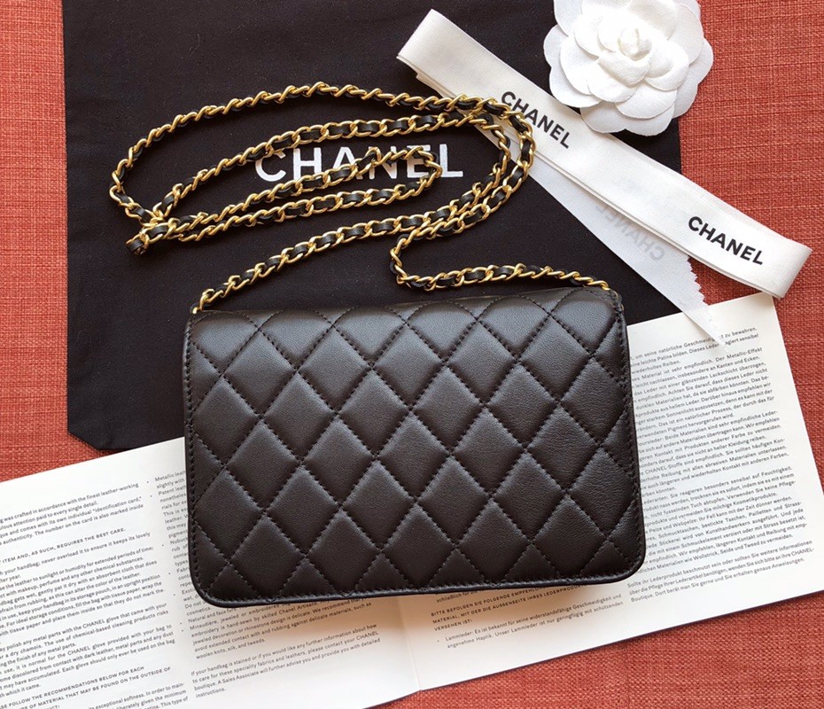 Chanel Small Flap Bag A57275 Black/Gold