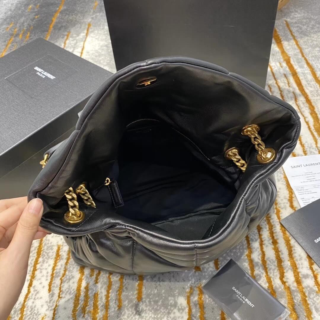 Saint Laurent Loulou Puffer Medium Bag In Quilted Lambskin 5774751