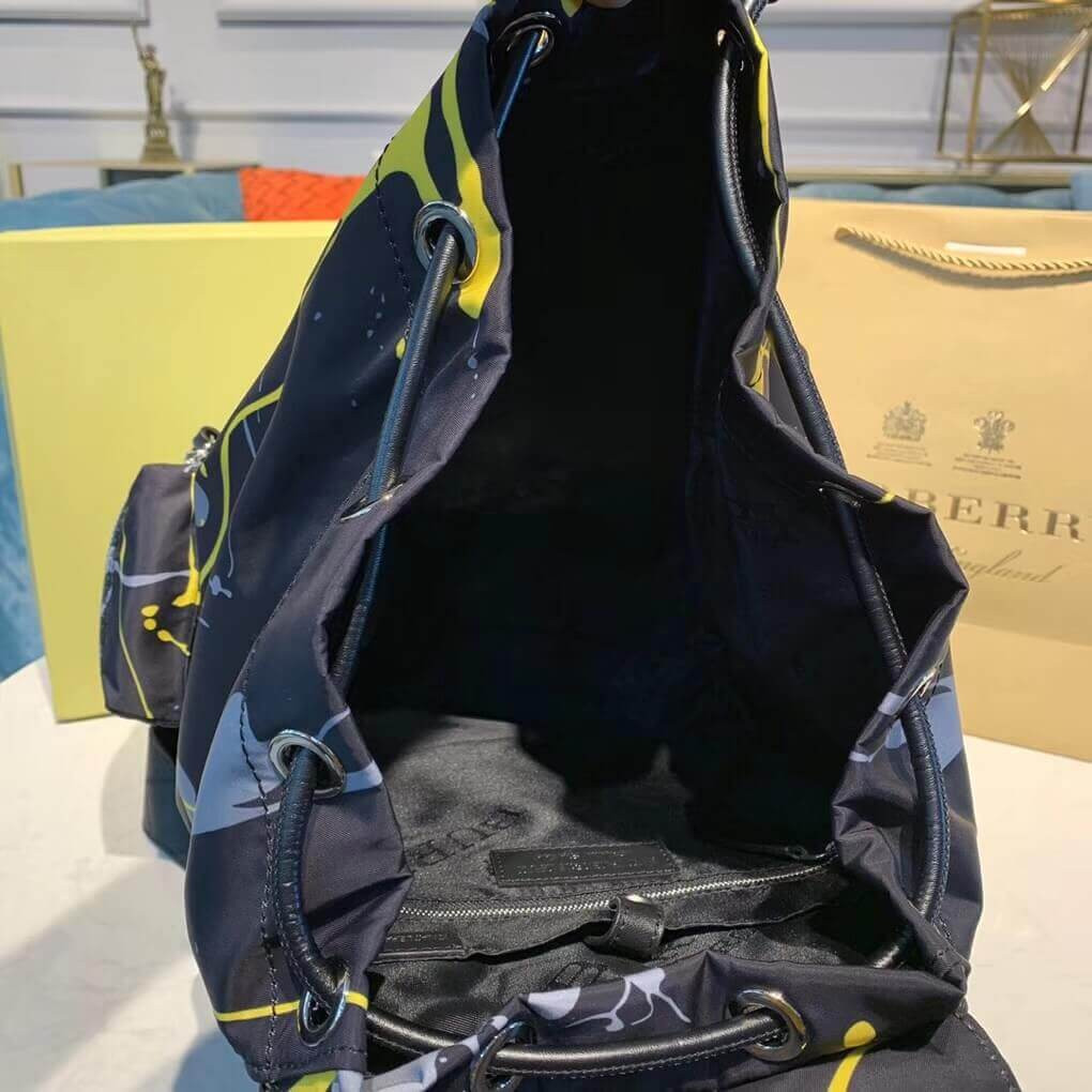 Burberry The Large Rucksack In Splash Print 40649281