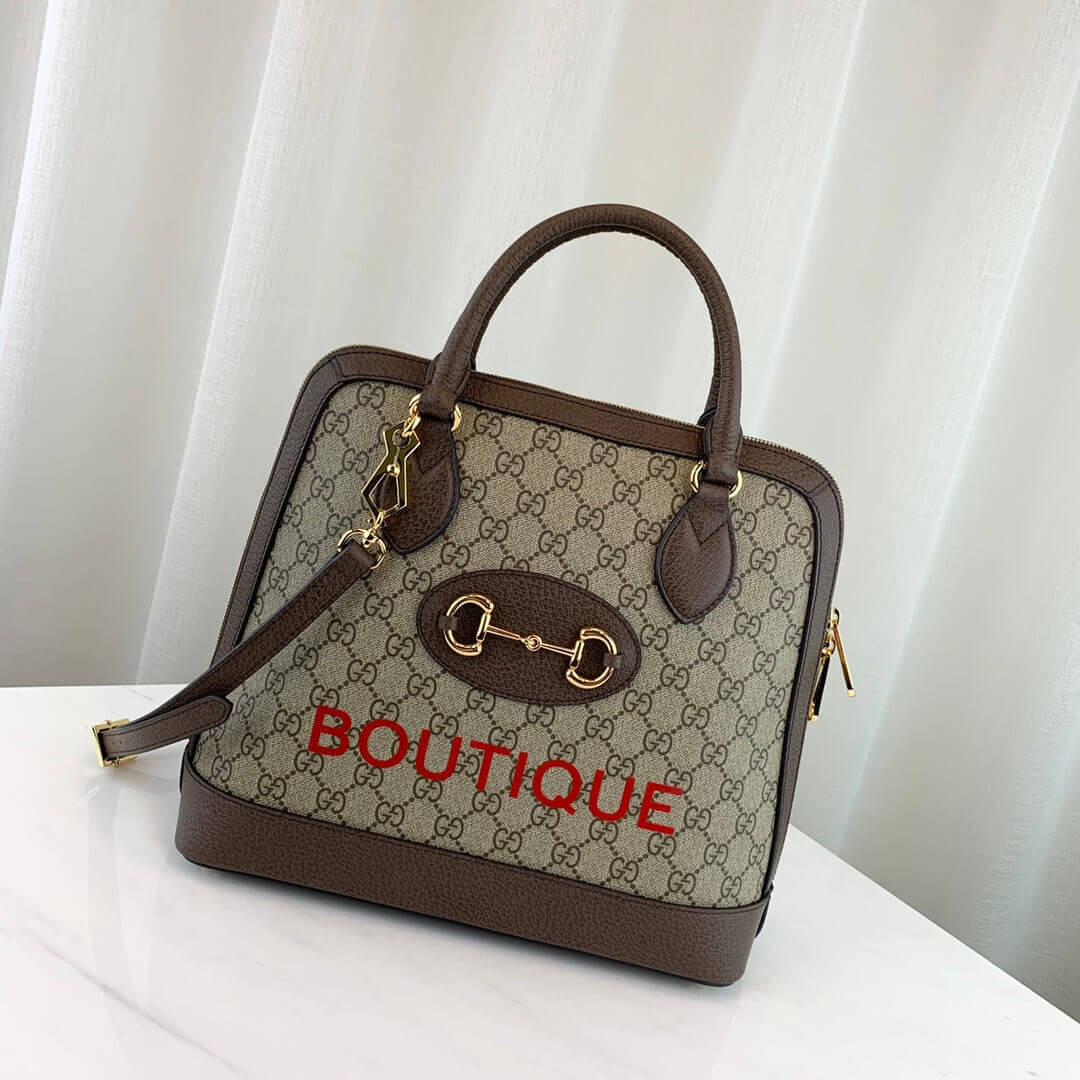 Gucci 1955 Horsebit Medium Top Handle Bag 602206