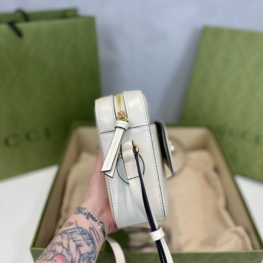 Gucci Horsebit 1955 Small Leather Shoulder Bag 645454