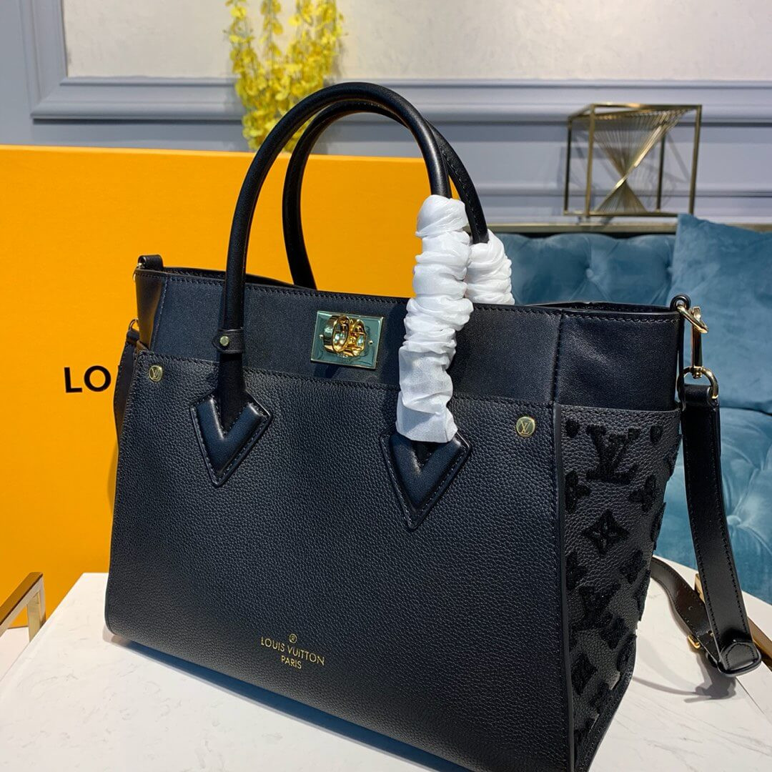 Louis Vuitton On My Side Bag M53823 Black