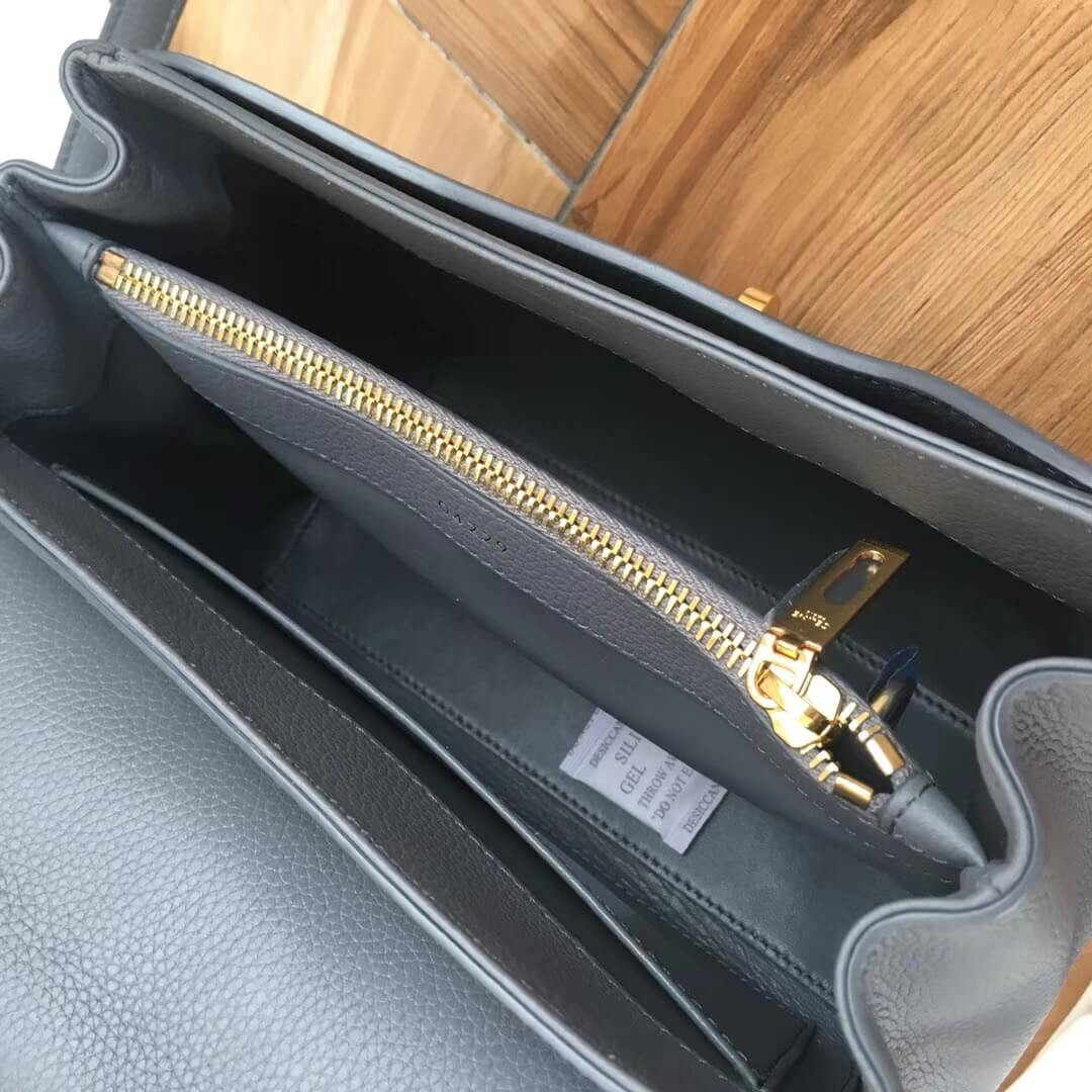 Celine Small 16 Bag In Grained Calfskin 188003