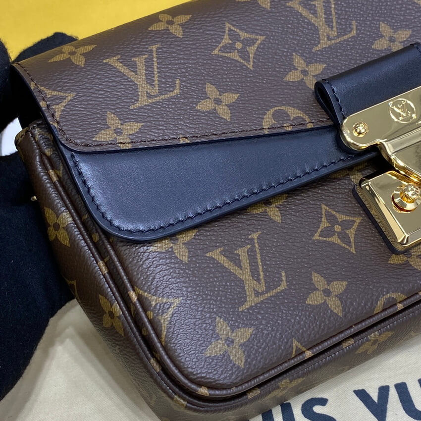 Louis Vuitton Monogram Leather Marceau Should Bag M46126 M46127