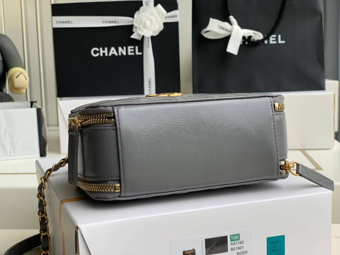 Chanel Lambskin Vanity Case AS2179