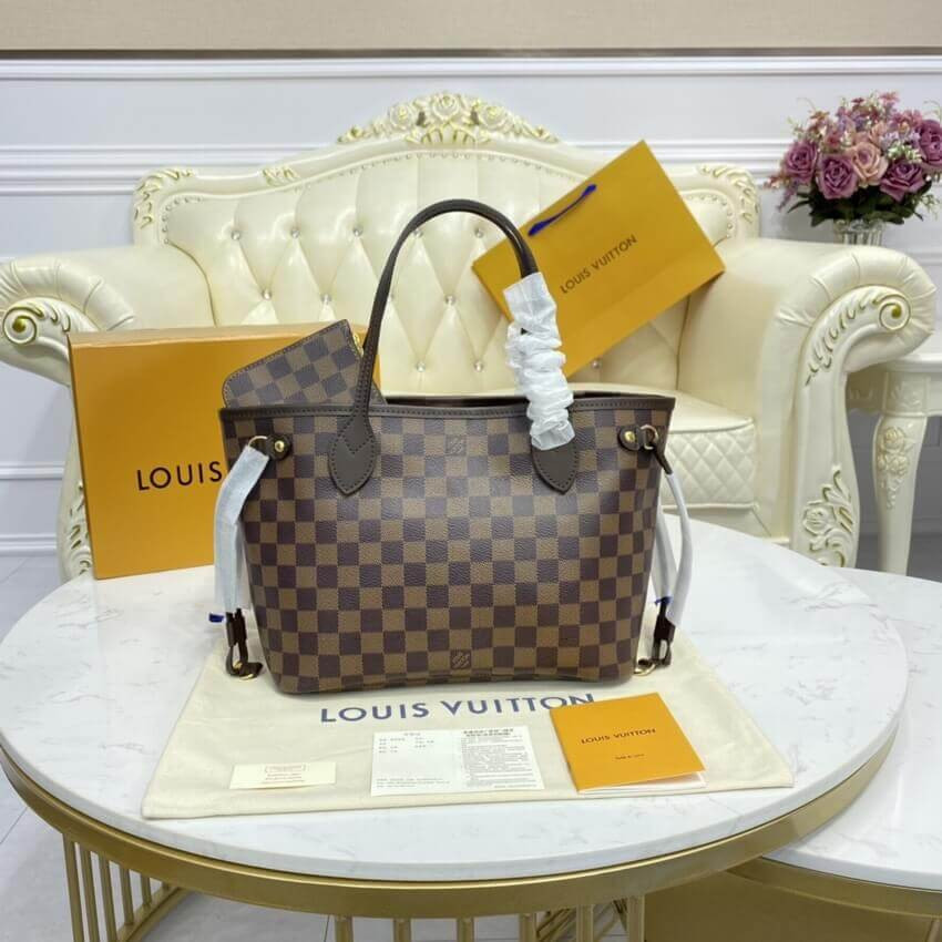 Louis Vuitton Damier Ebene Neverfull PM N41359