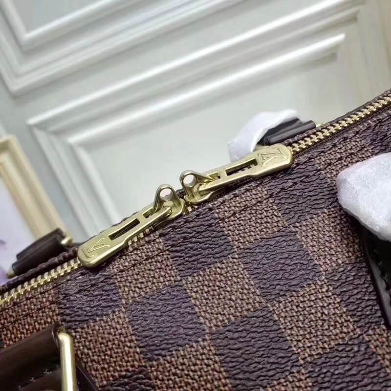 Louis Vuitton Damier Ebene Canvas Speedy Bandouliere 25 N41368