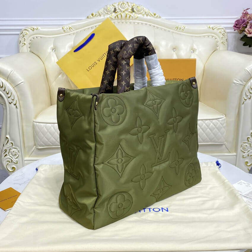 Louis Vuitton Econyl Onthego GM M59008 Khaki