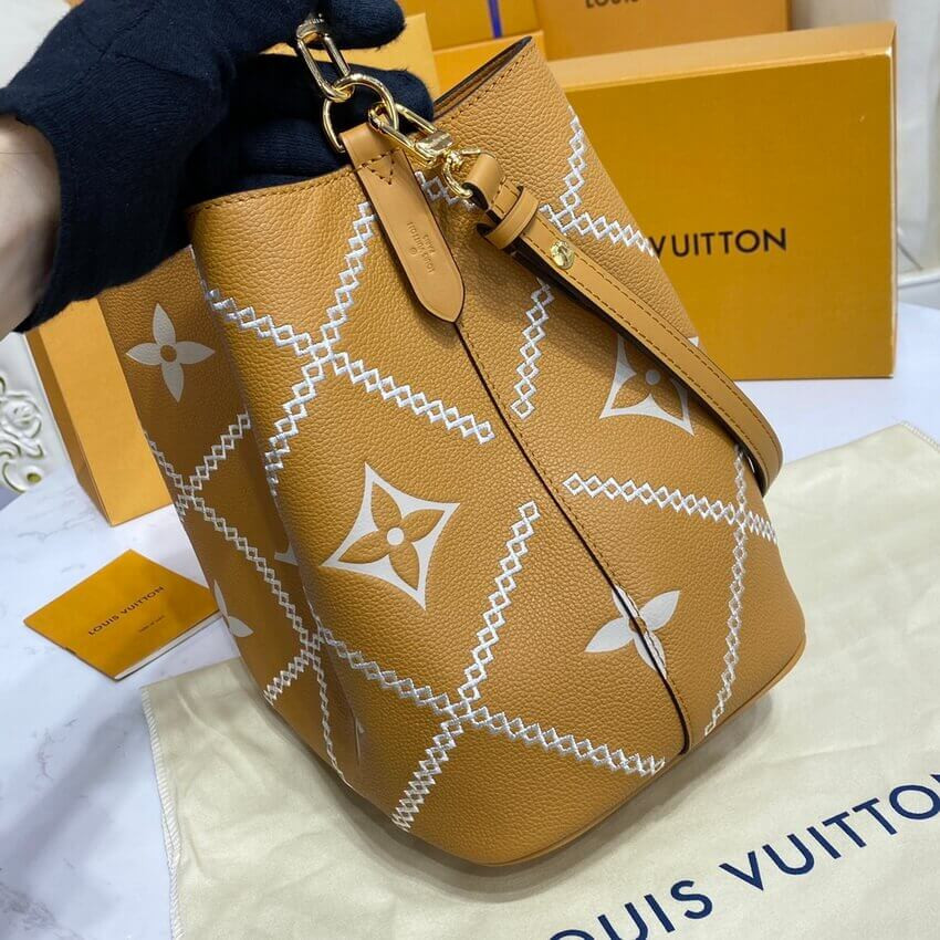 Louis Vuitton Neonoe MM M46029 Arizona Brown/Creme Beige