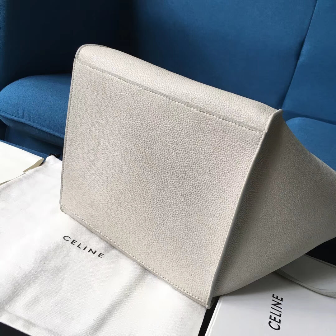 Celine Small Big Bag With Long Strap In Supple Grained Calfskin 189313