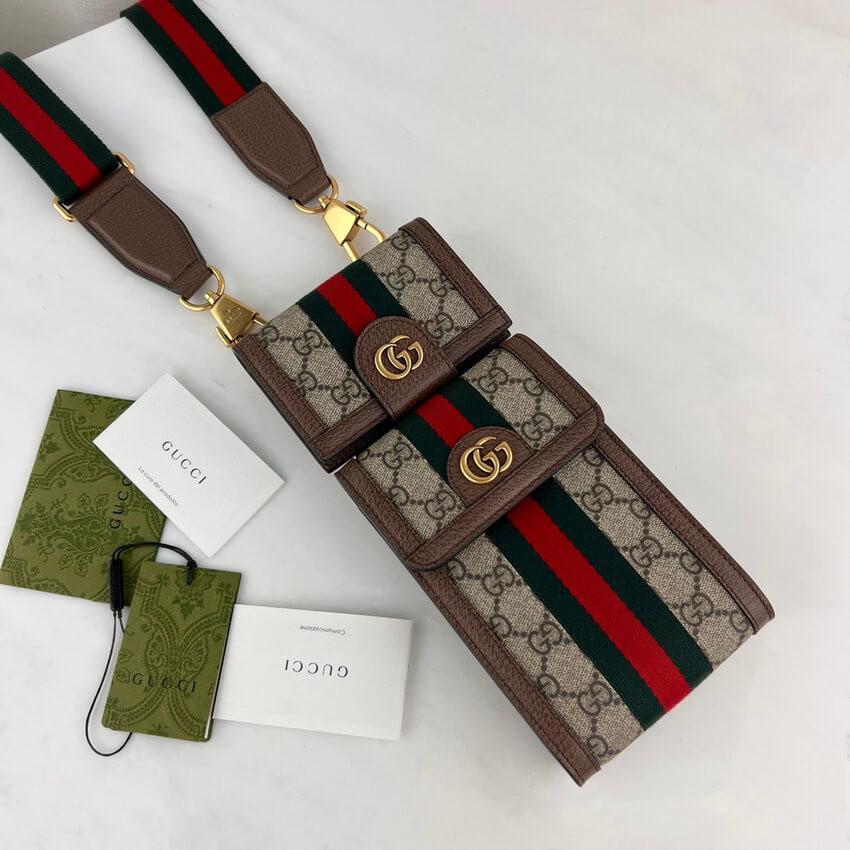 Gucci Ophidia Mini Bag and Detachable Wallet 699173