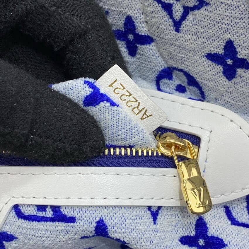 Louis Vuitton Monogram Jacquard Velvet Neverfull MM M46220