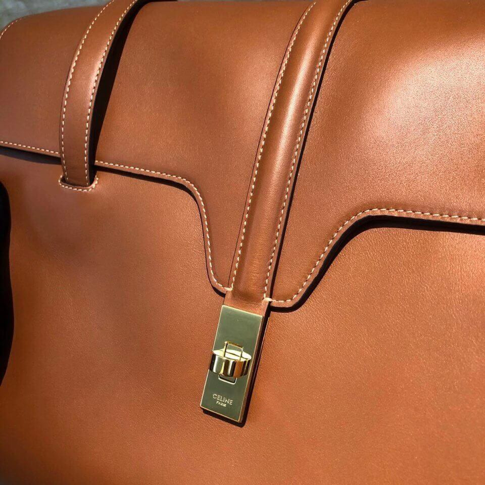 Celine Large Soft 16 Bag In Smooth Calfskin 194043