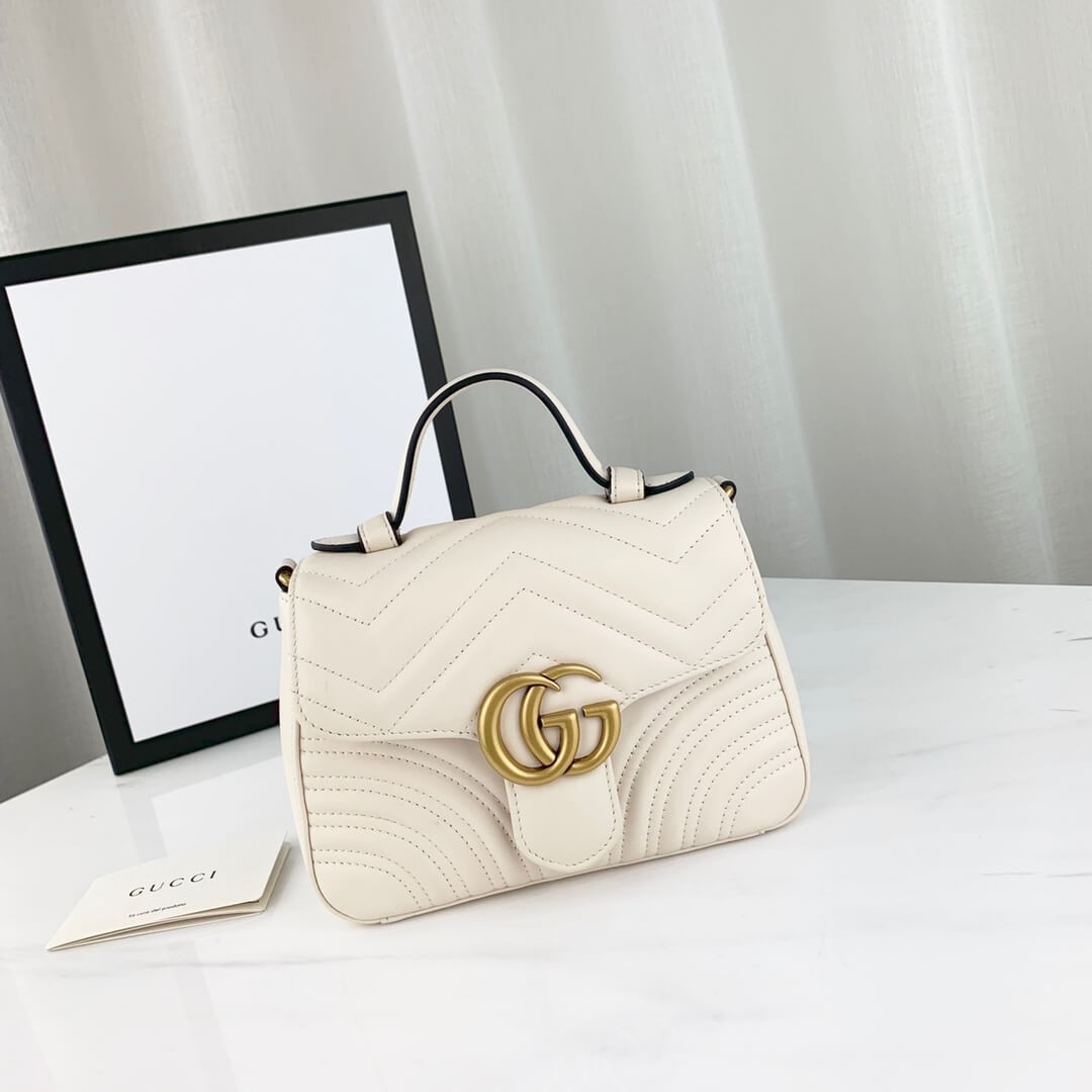 Gucci GG Marmont Mini Top Handle Bag 547260
