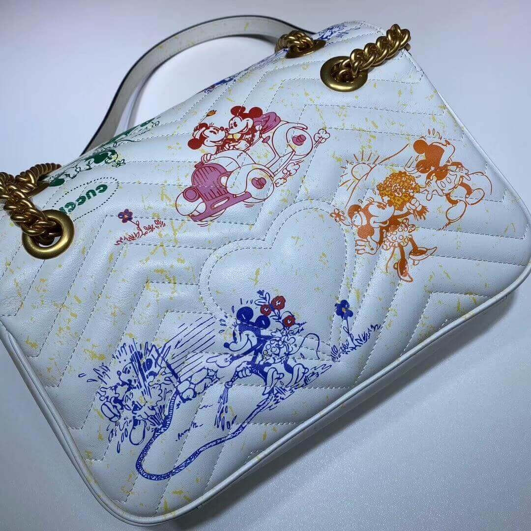 Disney x Gucci GG Marmont Small Shoulder Bag 443497