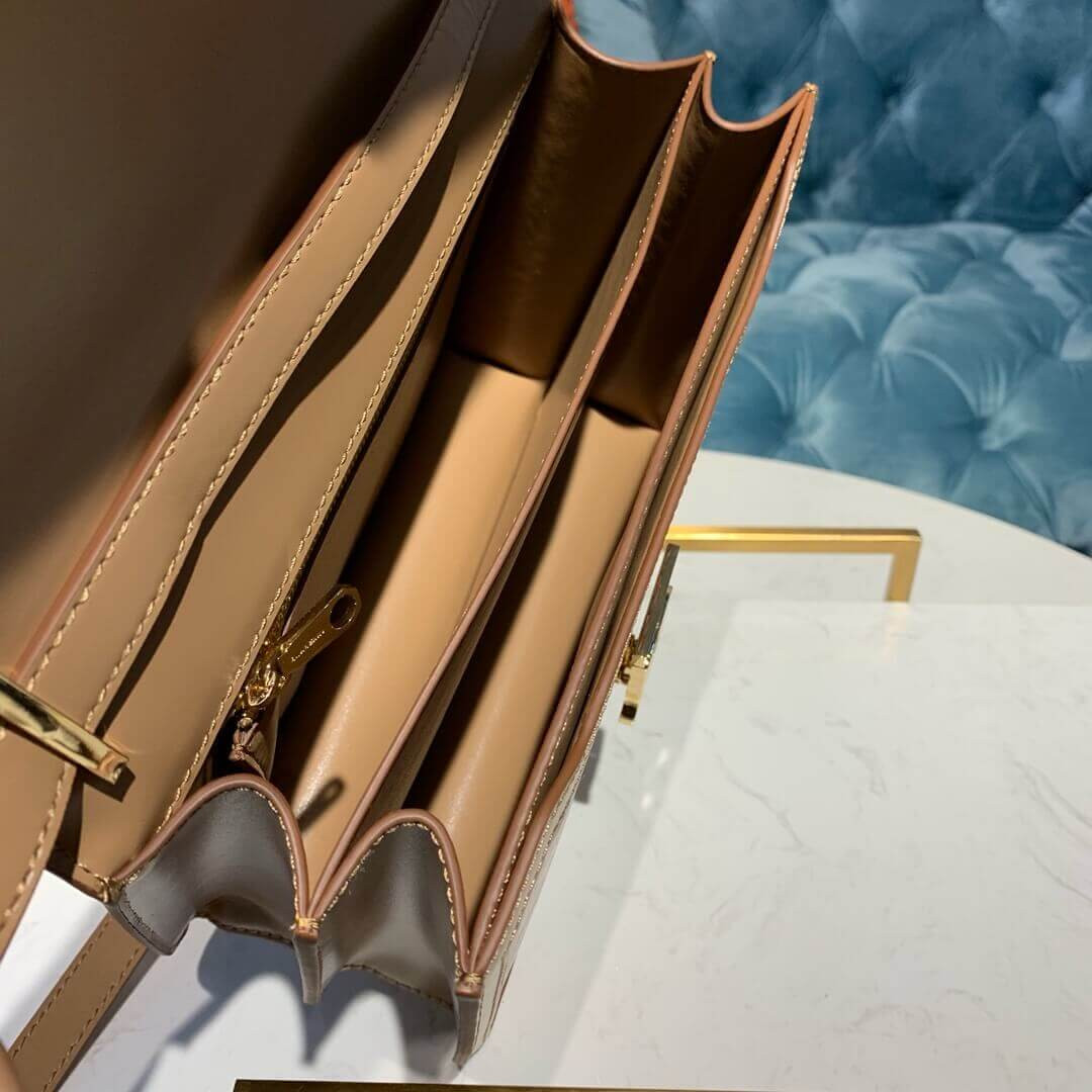 Burberry Medium Monogram Lambskin TB Bag 80147891