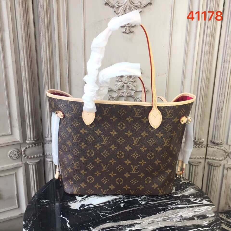 Louis Vuitton Monogram Canvas Neverfull MM M41178