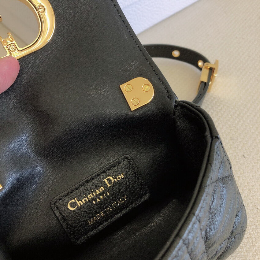 Christian Dior Micro Caro Bag Supple Cannage Calfskin S2022