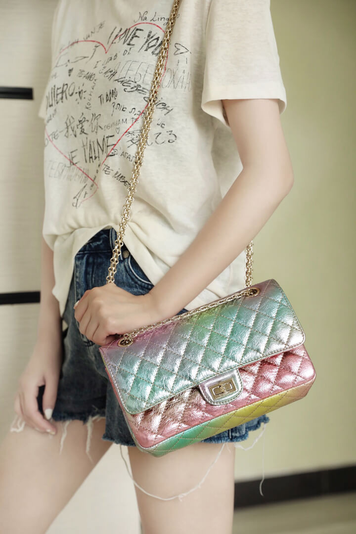 Chanel Rainbow Reissue 2.55 Flap Bag A37586