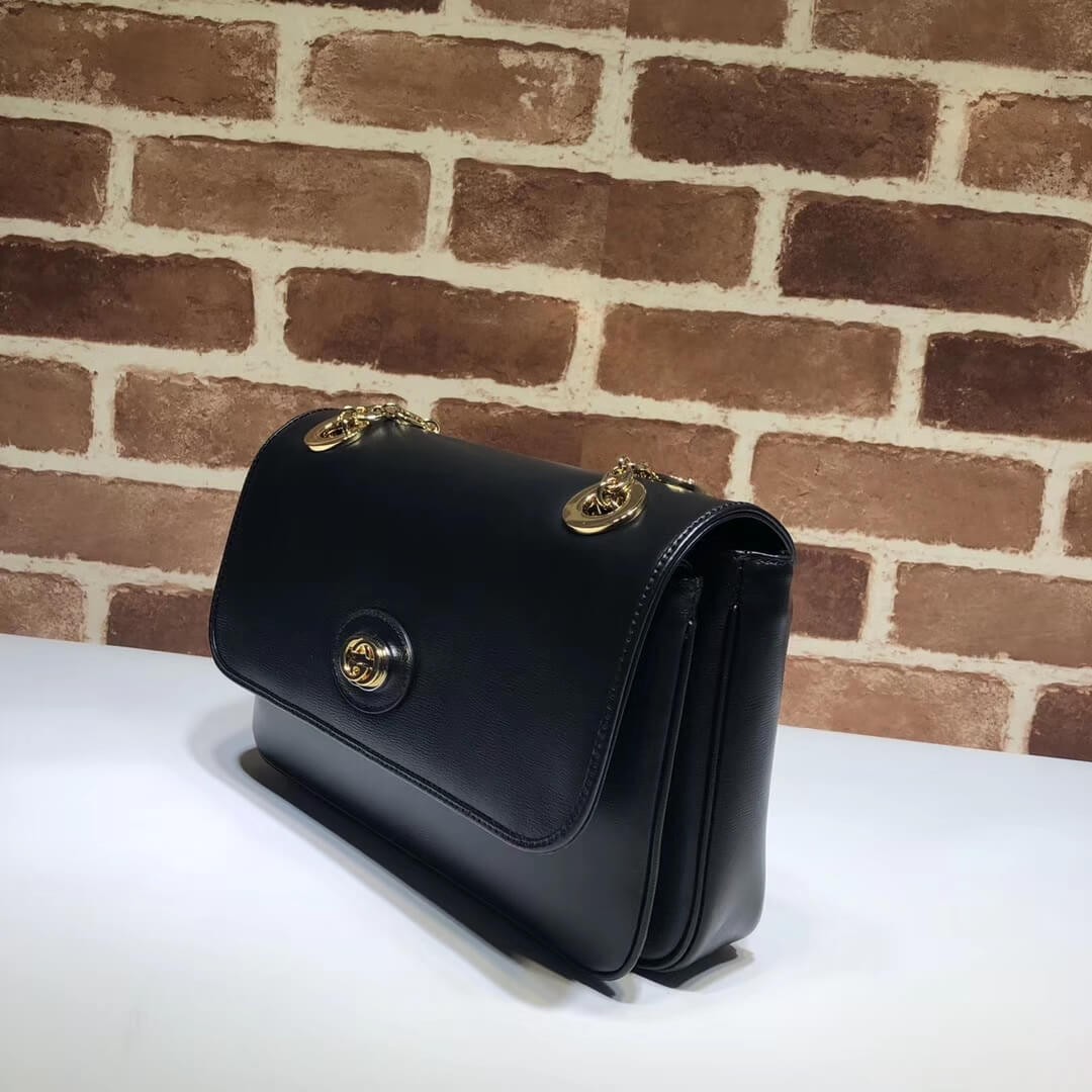 Gucci Leather Small Shoulder Bag 576421