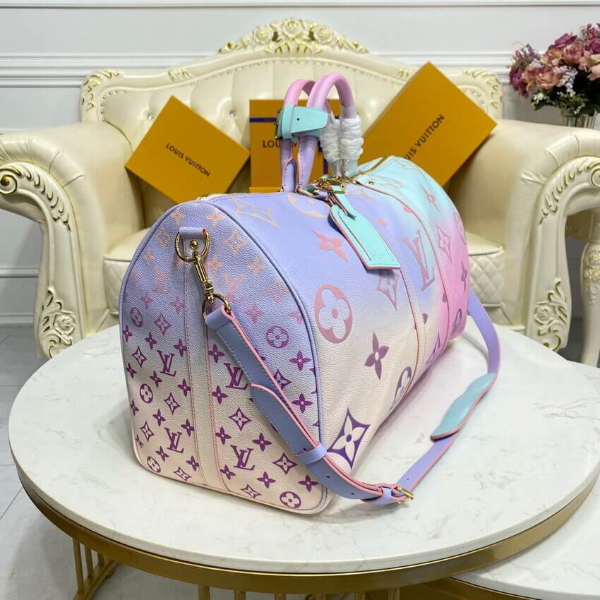 Louis Vuitton Keepall Bandouliere 50 M59943 Sunrise Pastel