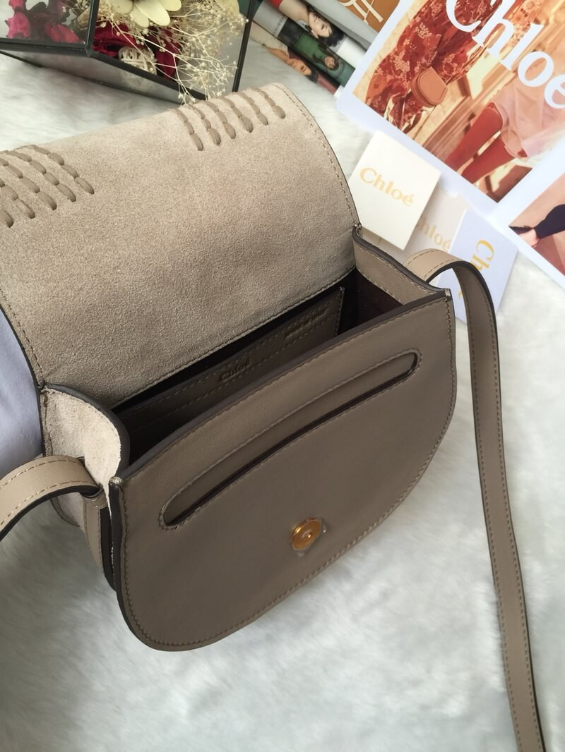 Chloe Mini Marcie Bag in Suede P580