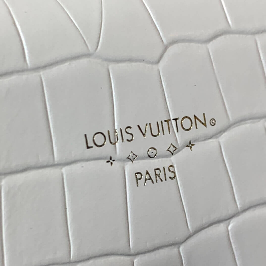 Louis Vuitton Crocodile Embossed LV Pont 9 M55950