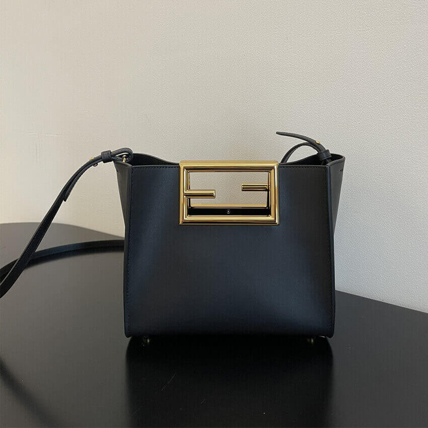 Fendi Calf Leather Small Way Bag 8BS054