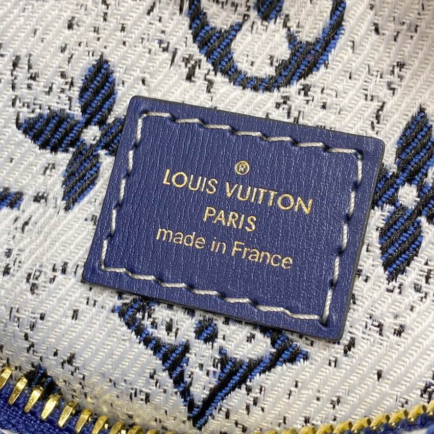 Louis Vuitton Monogram Jacquard Denim Nano Speedy M81168 M81213