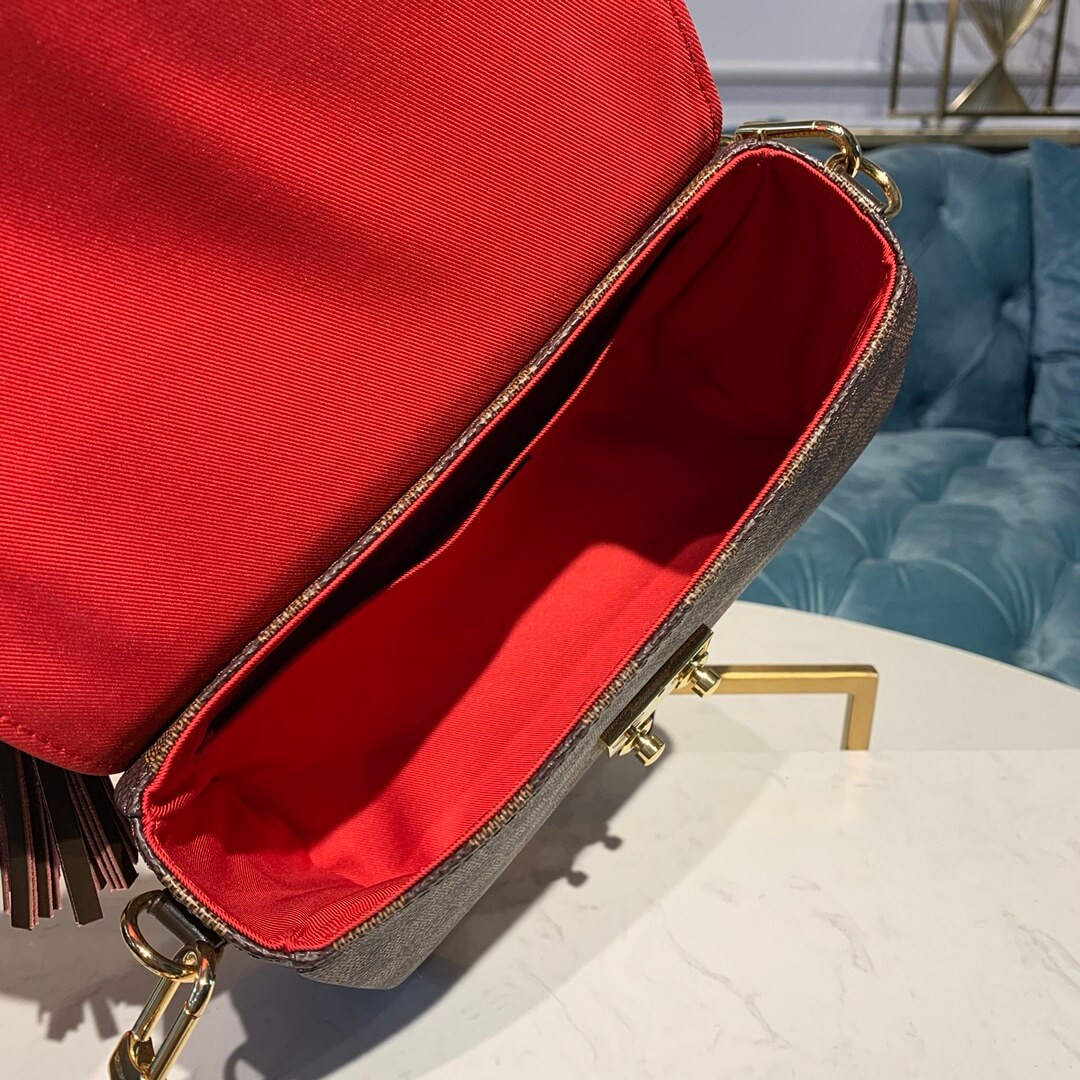 Louis Vuitton Damier Ebene Canvas Croisette N53000