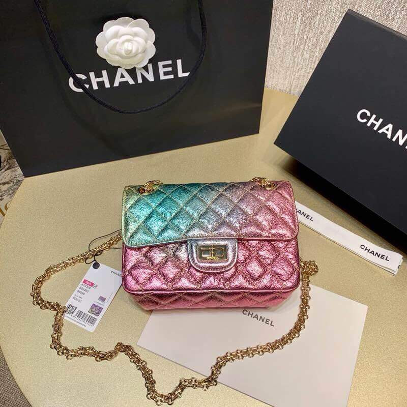 Chanel Rainbow Reissue 2.55 Mini Flap Bag A69900