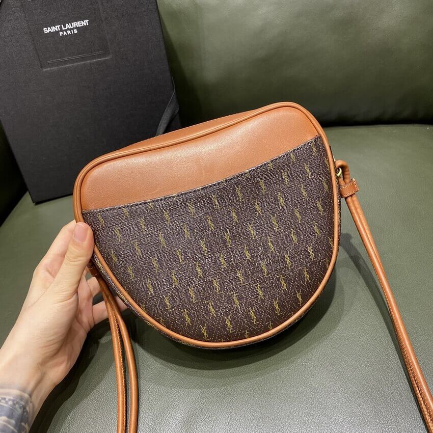 Saint Laurent YSL Le Monogramme Cœur Bag 675260 Chestnut