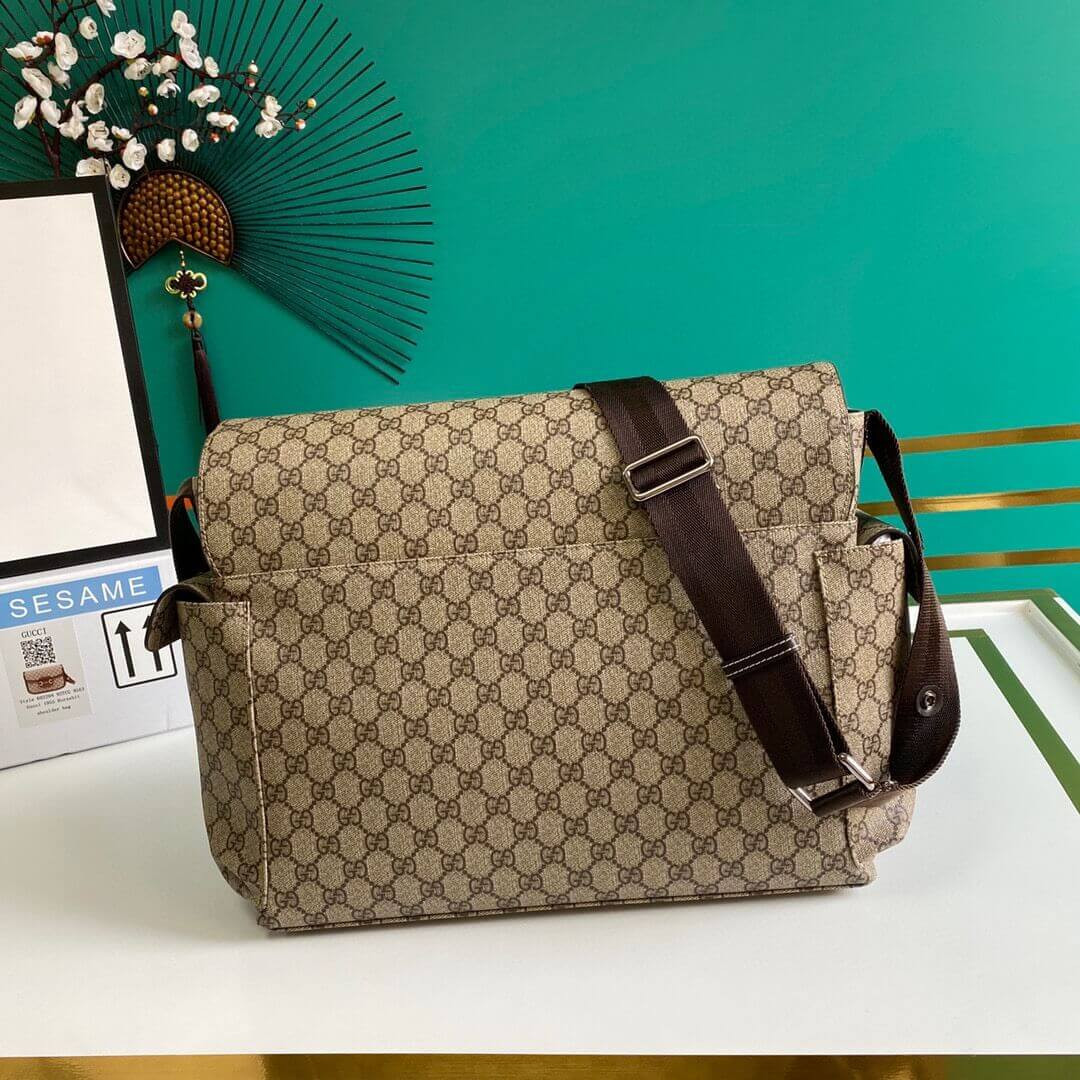 Gucci GG Supreme Baby Diaper Bag 211131