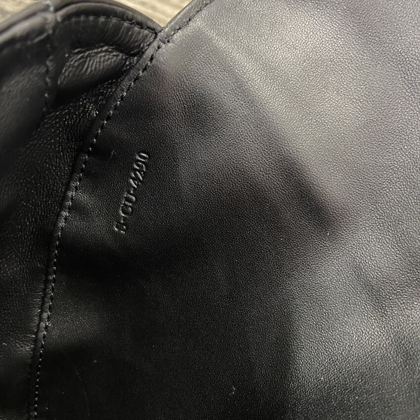 Celine Triangle Bag In Smooth Calfskin With Celine Print 195903