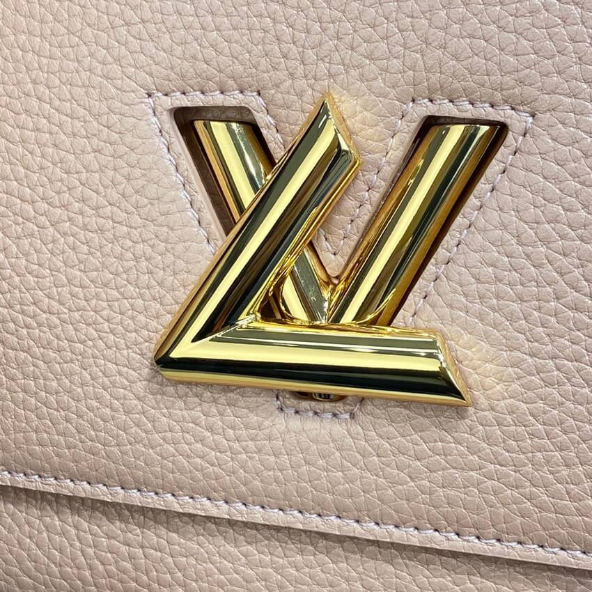 Louis Vuitton Twist One Handle MM M57090 Champagne Metallise